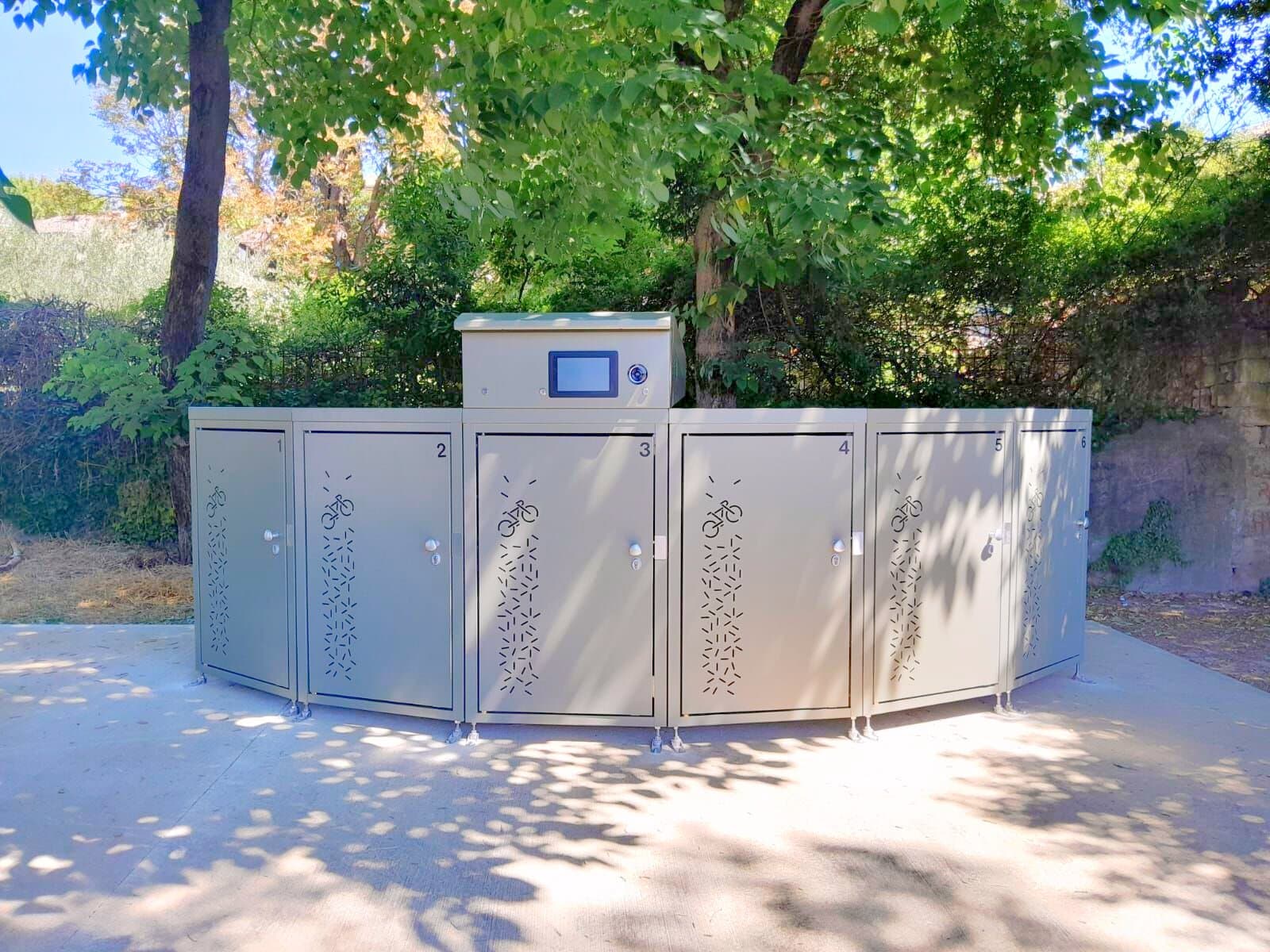 12 box vélos sécurisés pour un accès privilégié au centre-ville d'Uzès